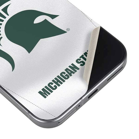 Michigan State University White Jersey Google Pixel 9 Skin